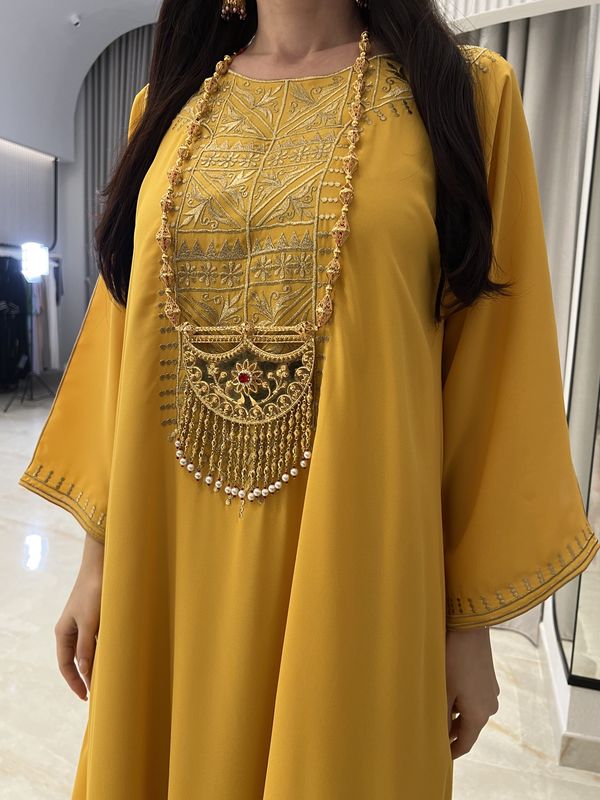 Crepe Machine Embroidery